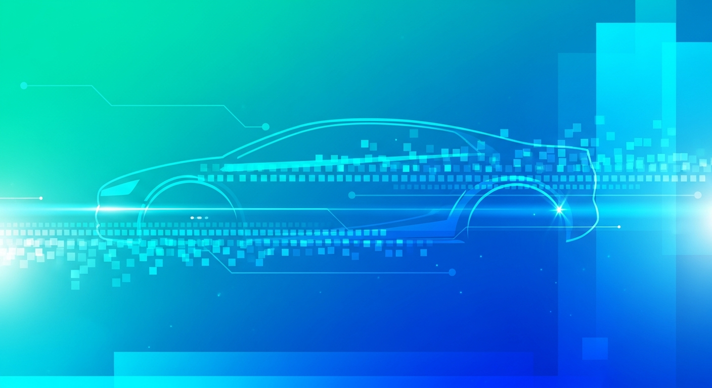 Ioniq Pixelated Background